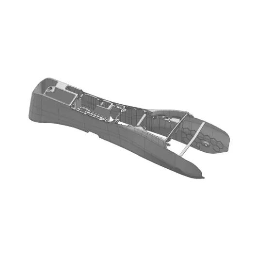 Molde de inyección para panel de consola central automotriz