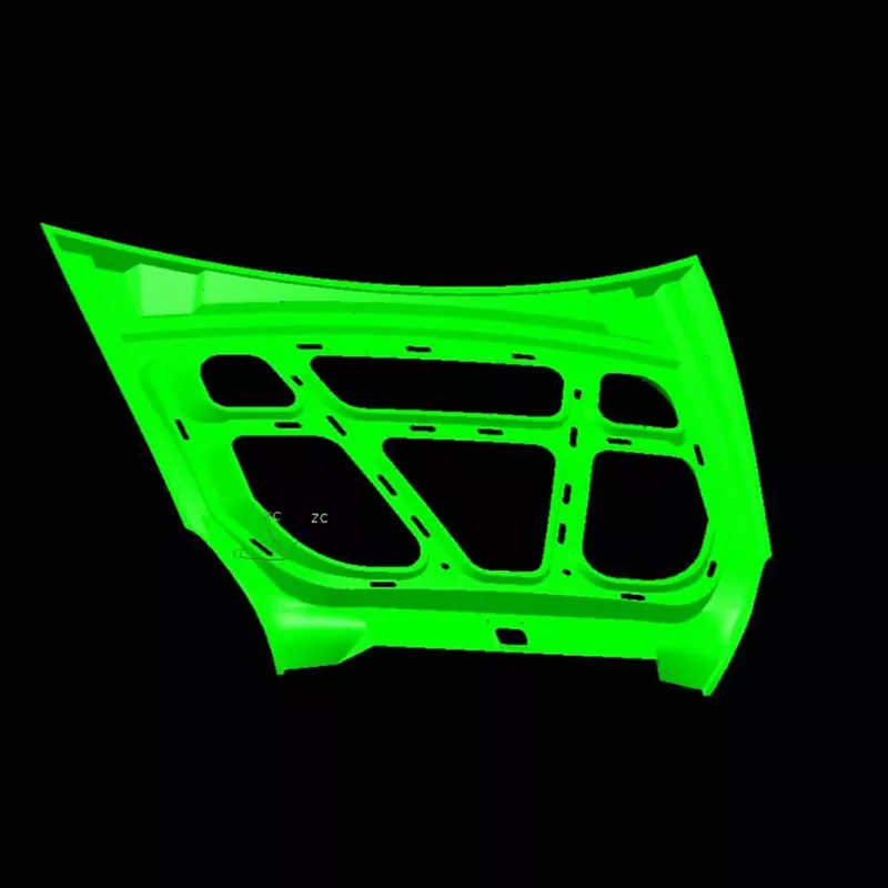 Troquel de estampado de panel interior de capó automotriz