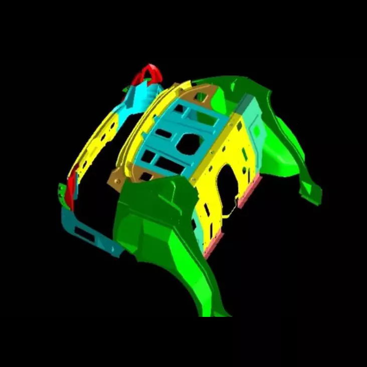 Troqueles de estampado para ensamblaje de maletero automotriz